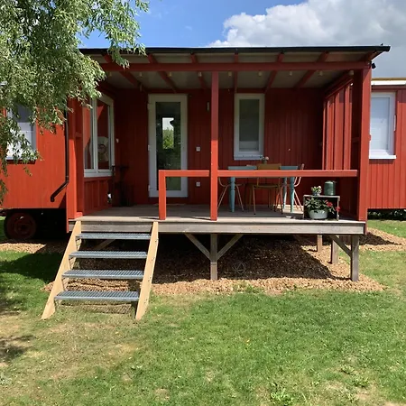 Villa Tiny House Im Gruenen Jesberg Exterior foto