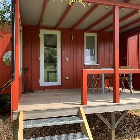 Villa Tiny House Im Gruenen Jesberg Exterior foto