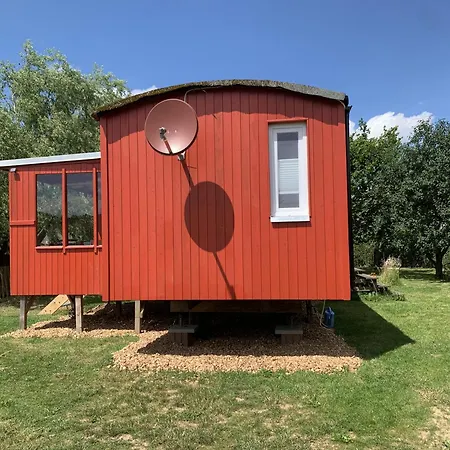 Villa Tiny House Im Gruenen Jesberg Exterior foto
