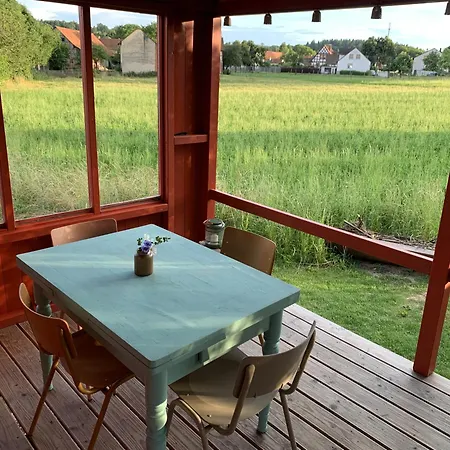 Villa Tiny House Im Gruenen Jesberg Exterior foto