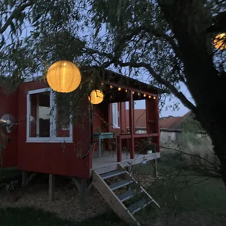 Villa Tiny House Im Gruenen Jesberg Exterior foto