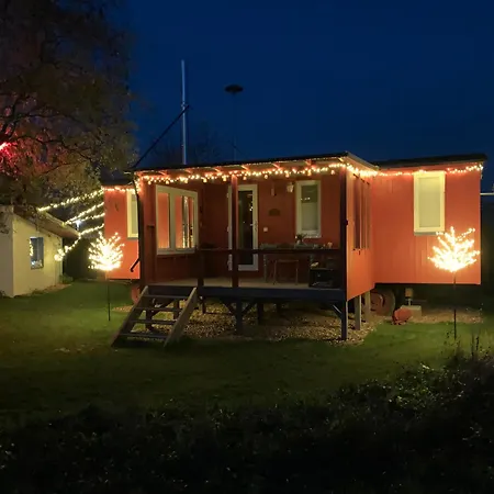 Villa Tiny House Im Gruenen Jesberg Exterior foto